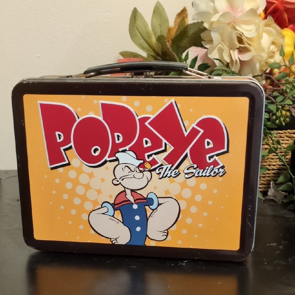 Popeye The Sailor Metal Lunchbox